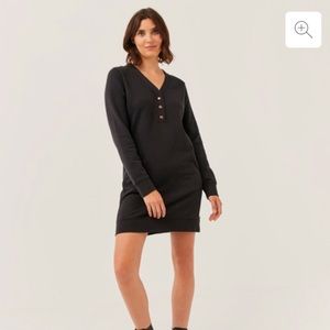 Pact The Downtime Henley Dress